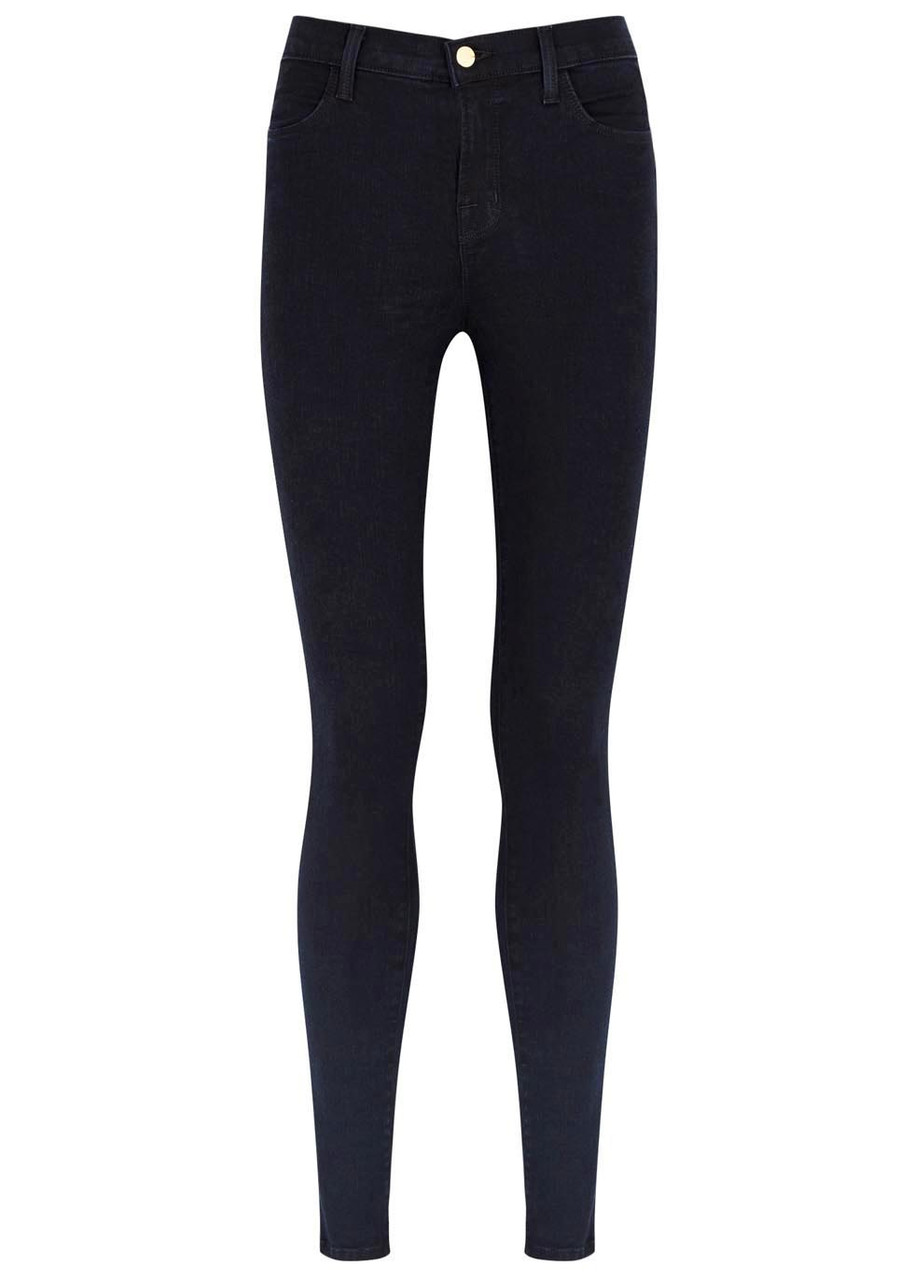 J Brand Maria High-rise Skinny Jeans - Indigo - W
