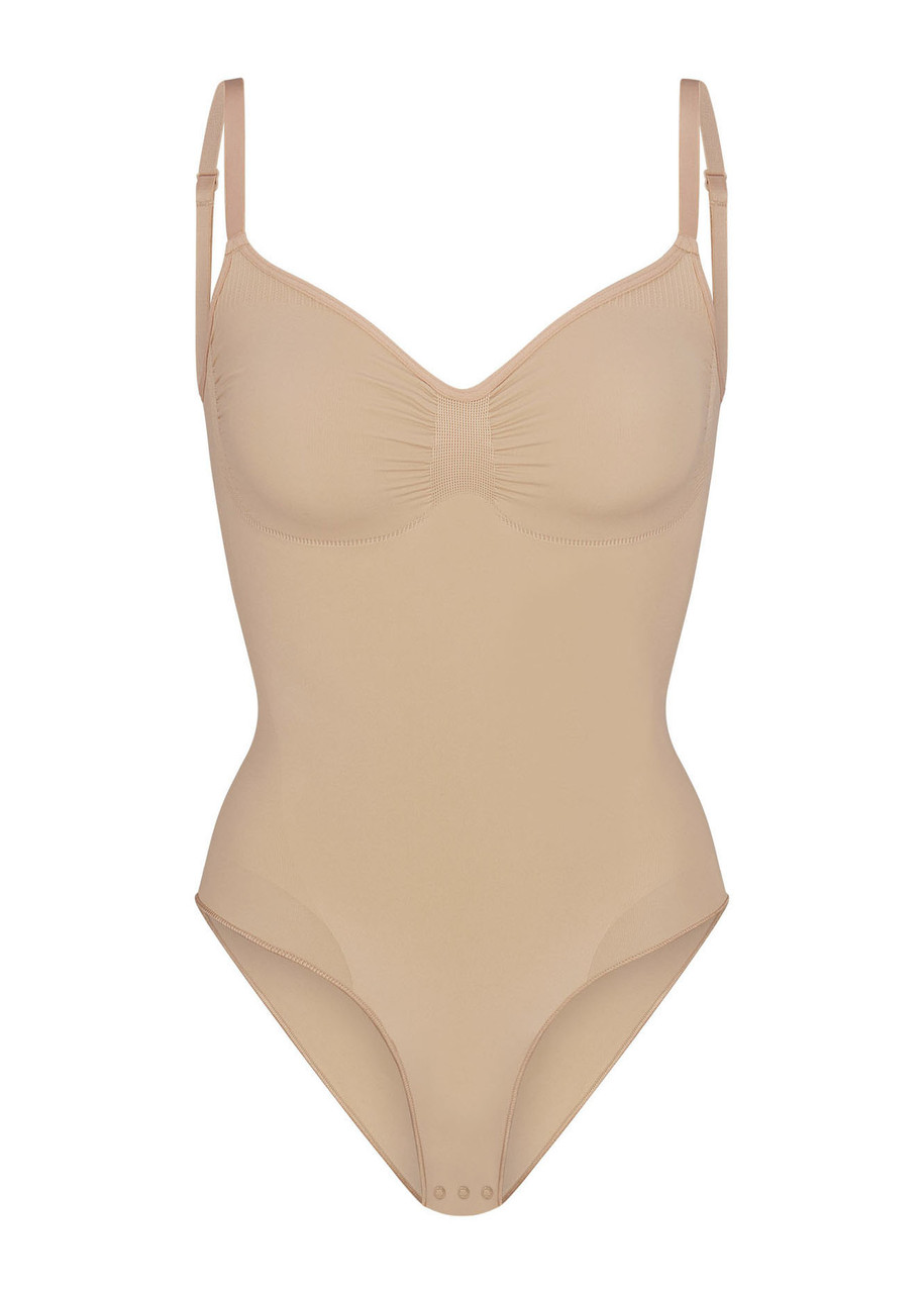 Skims Seamless Sculpt Brief Bodysuit - Beige - S - S