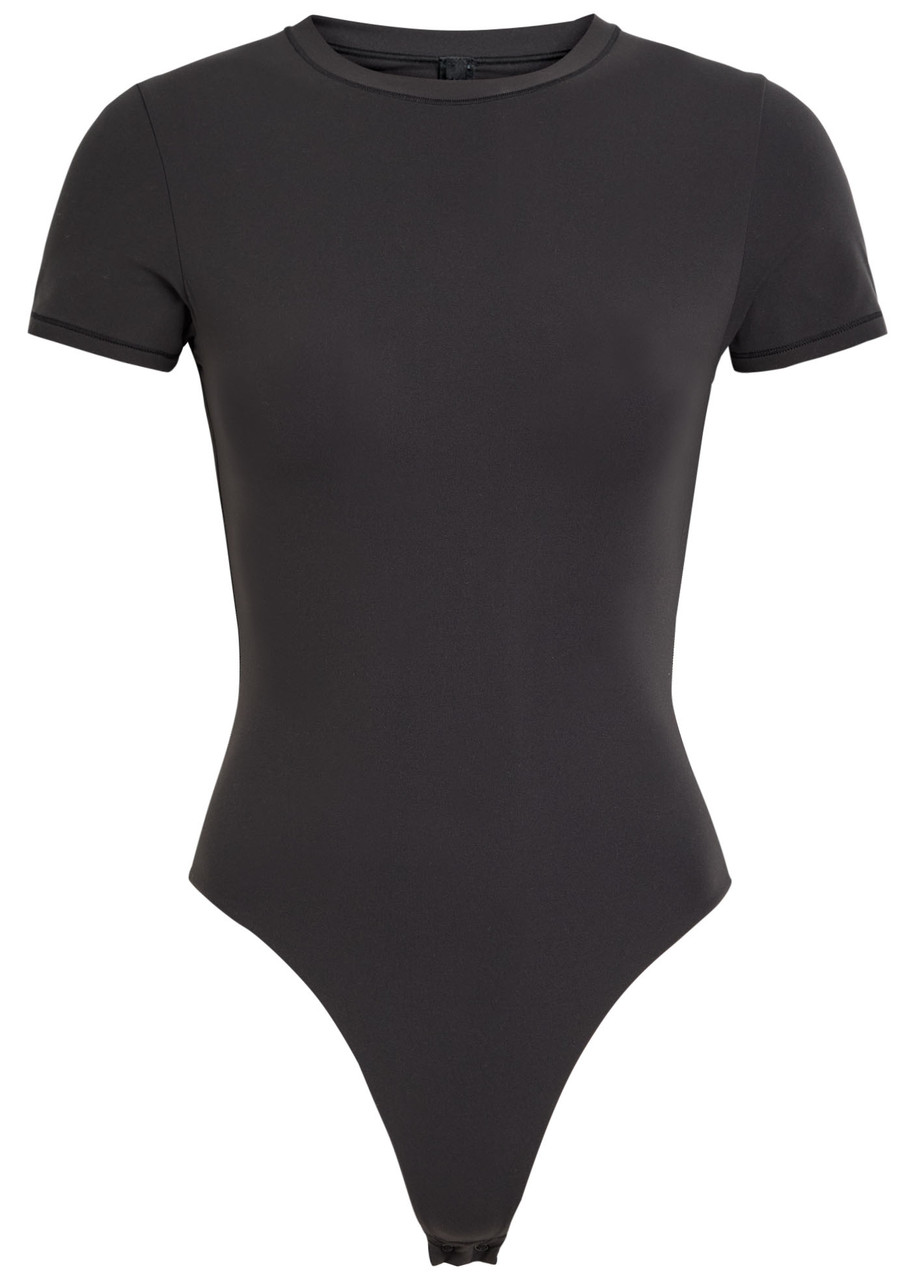 Skims Stretch-jersey Bodysuit - Black - L L