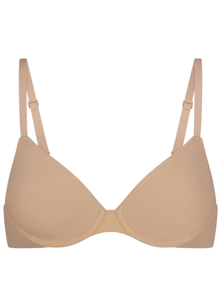 Skims Stretch-jersey shirt bra - Beige - DD