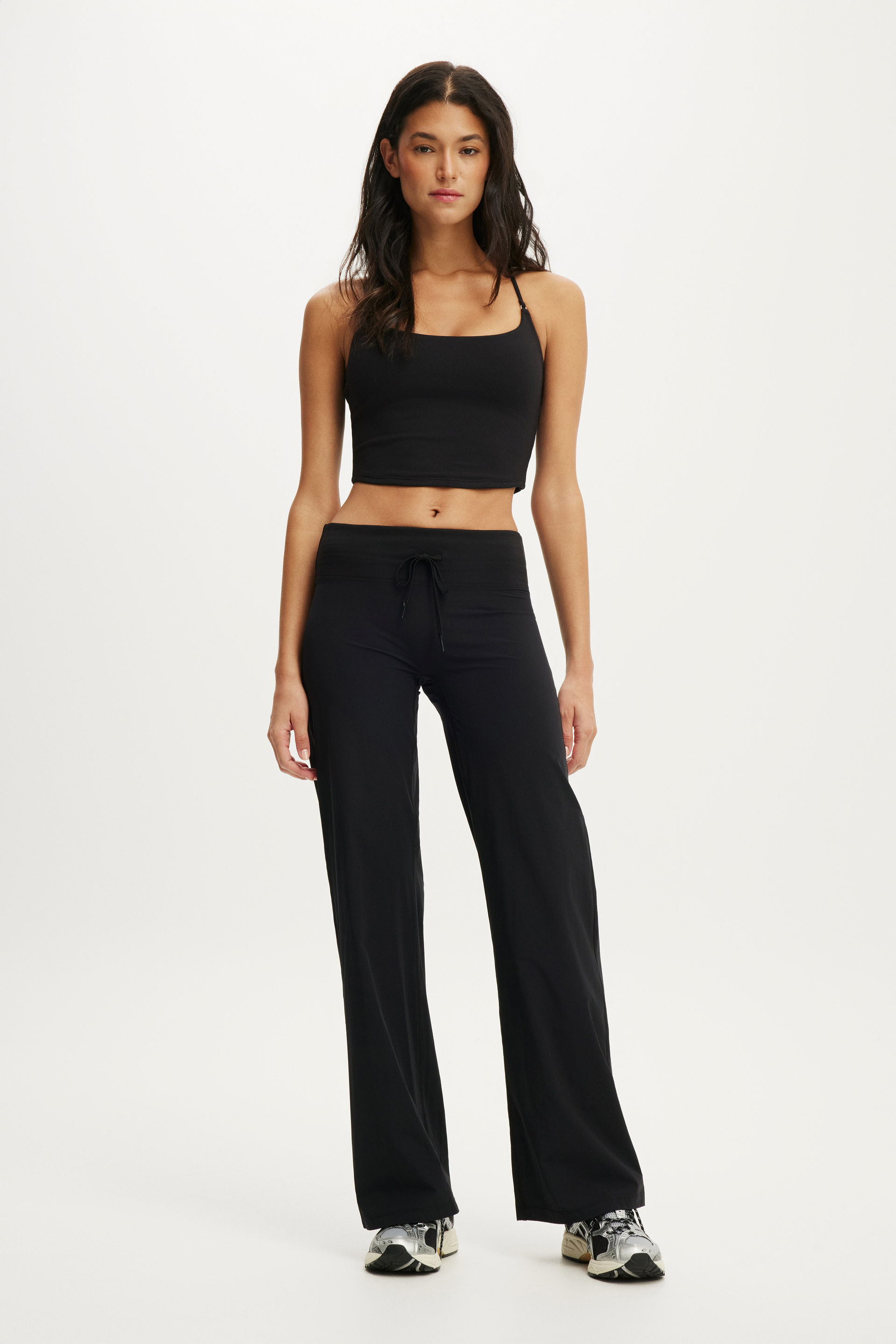 Body - Straight Leg Stretch Woven Pant
