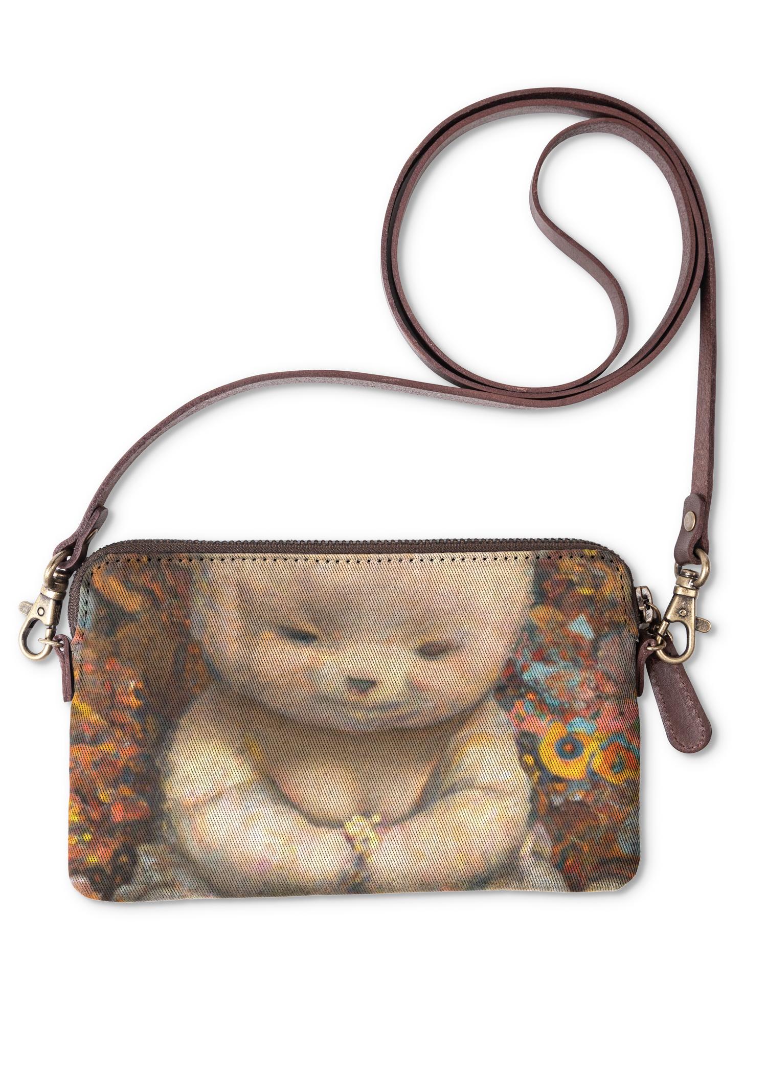 Statement Clutch - Cute Fuzzy Teddy Bear