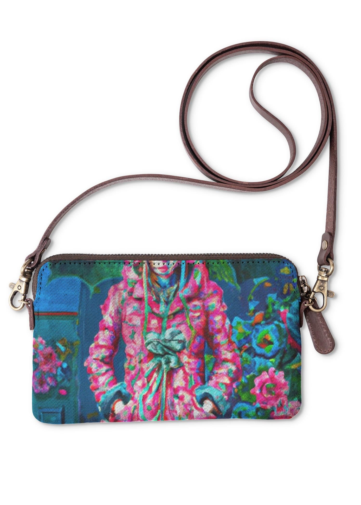 Statement Clutch - Girl With Pink Raincoat A