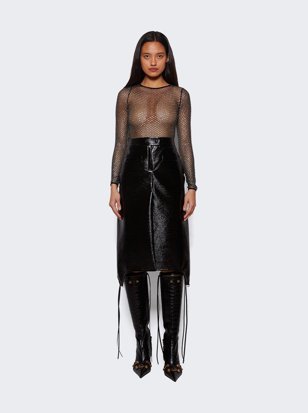 Crystal Mesh Top