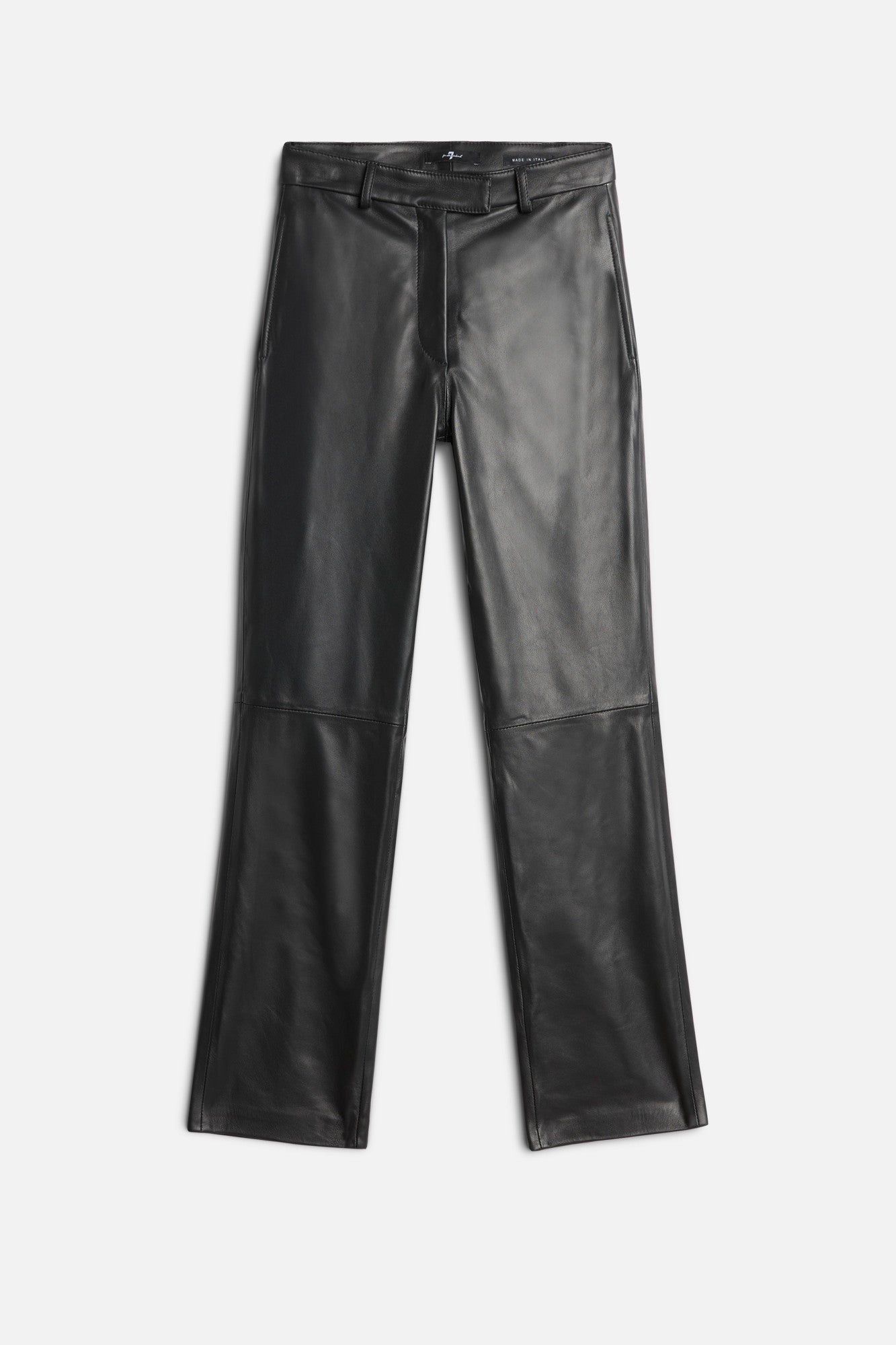 Leather Stovepipe Pant