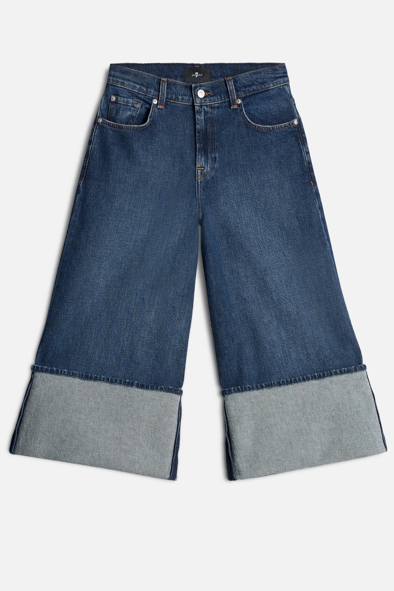MANKIND Cuffed Denim Culotte