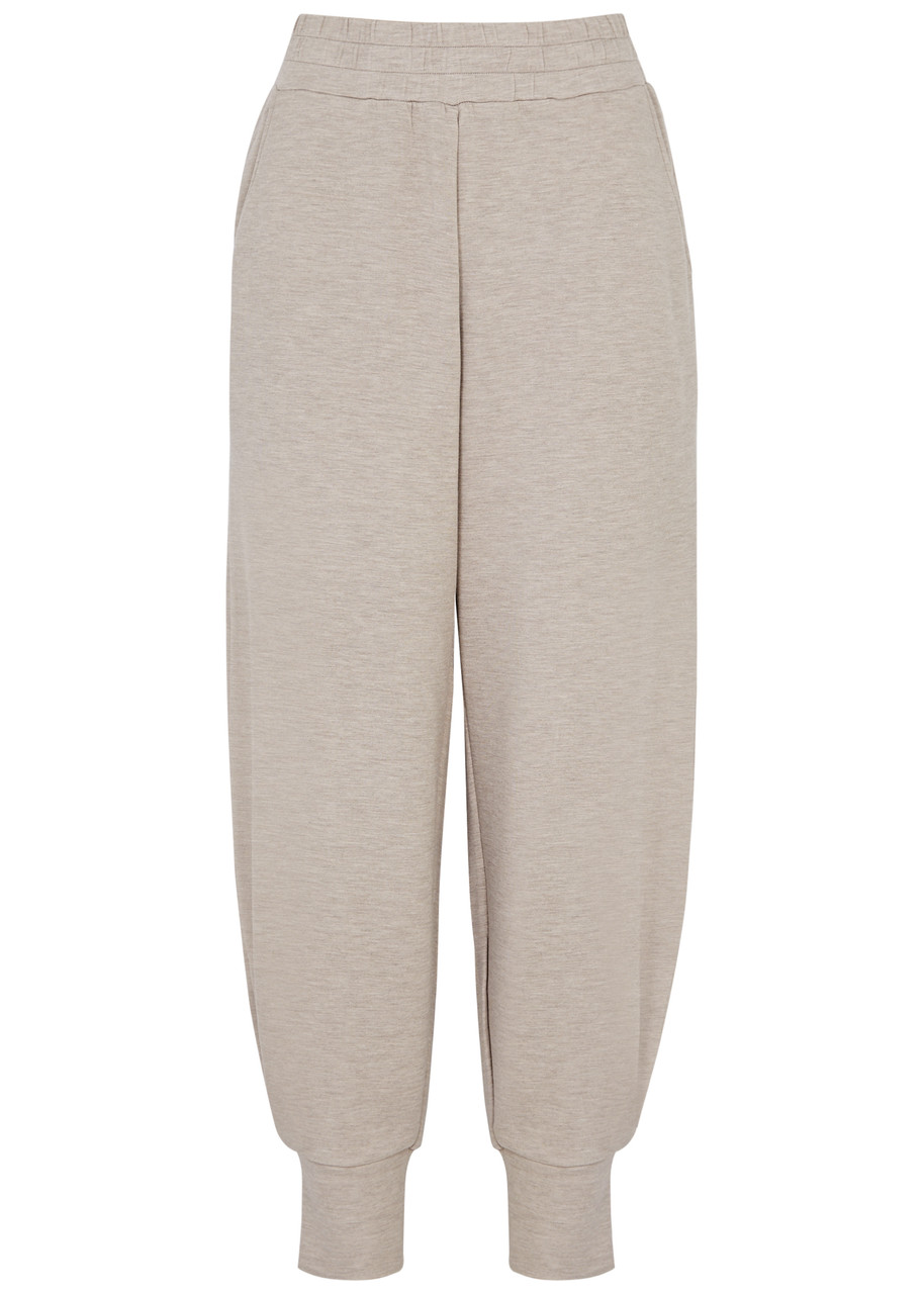 Varley The Relaxed Pant Stretch-jersey Sweatpants - Taupe