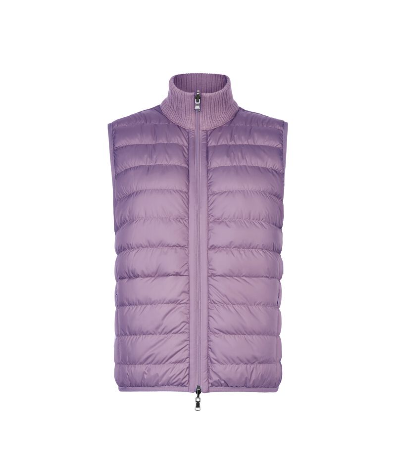 Falconeri Reversible matte sleeveless short quilted jacket Woman Provence