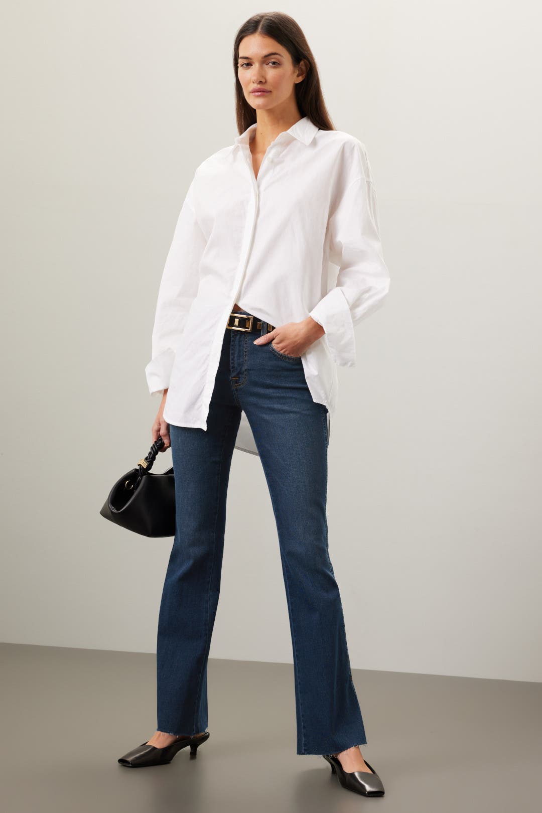 For All Mankind Bootcut Tailorless Jeans Blue