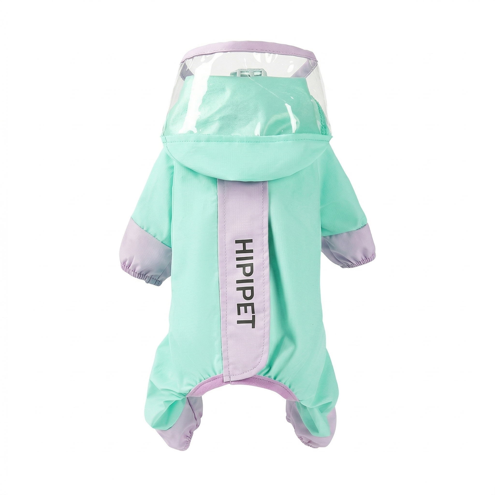 Reflective Dog Raincoat Waterproof Full-Coverage with Leash Hole