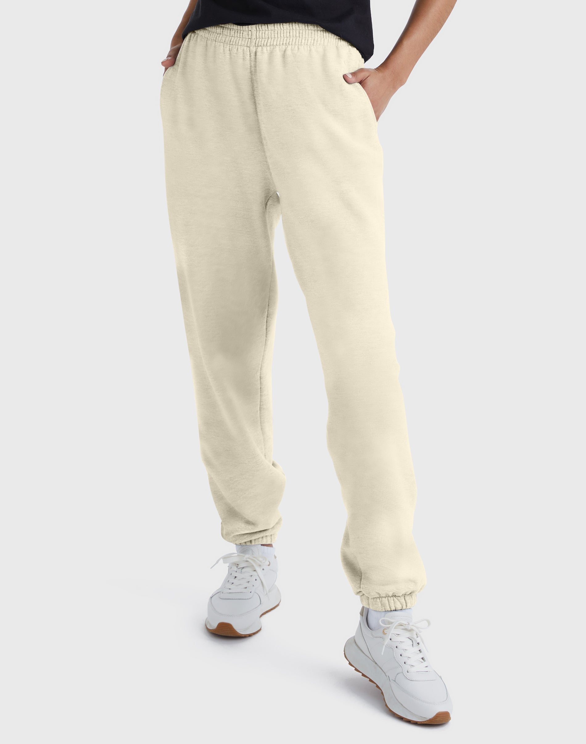 Hanes Originals Women's Fleece Joggers, " Natural