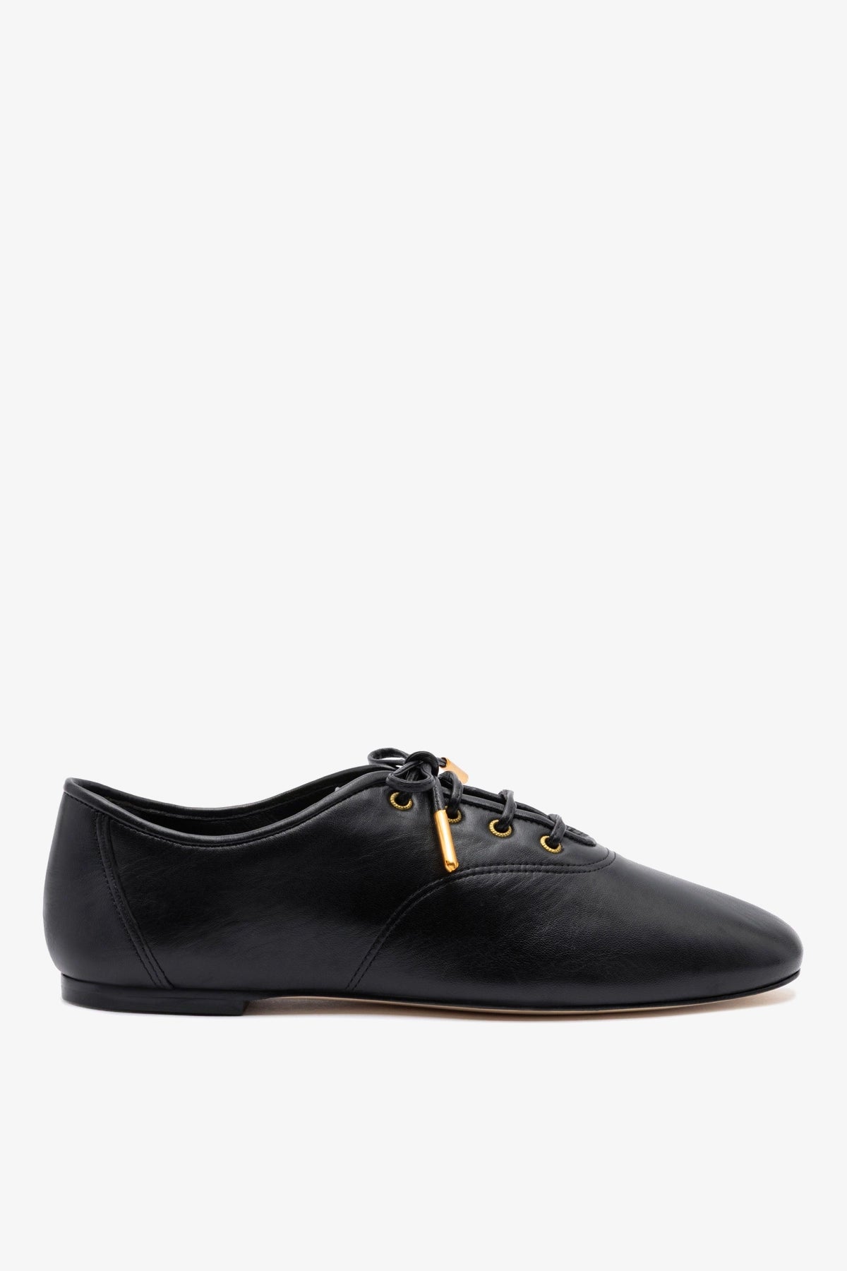 Liza Sneaker In Black Leather - Black
