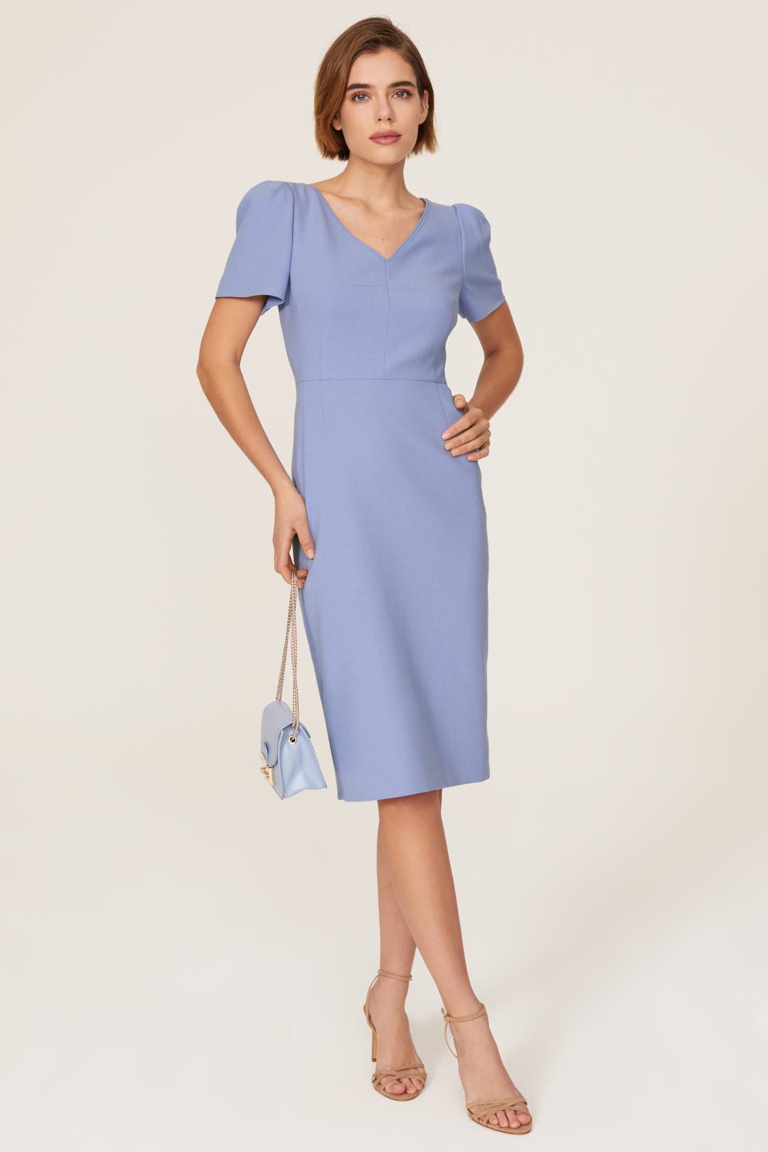 L.k. Bennett Rebecca Dress Purple