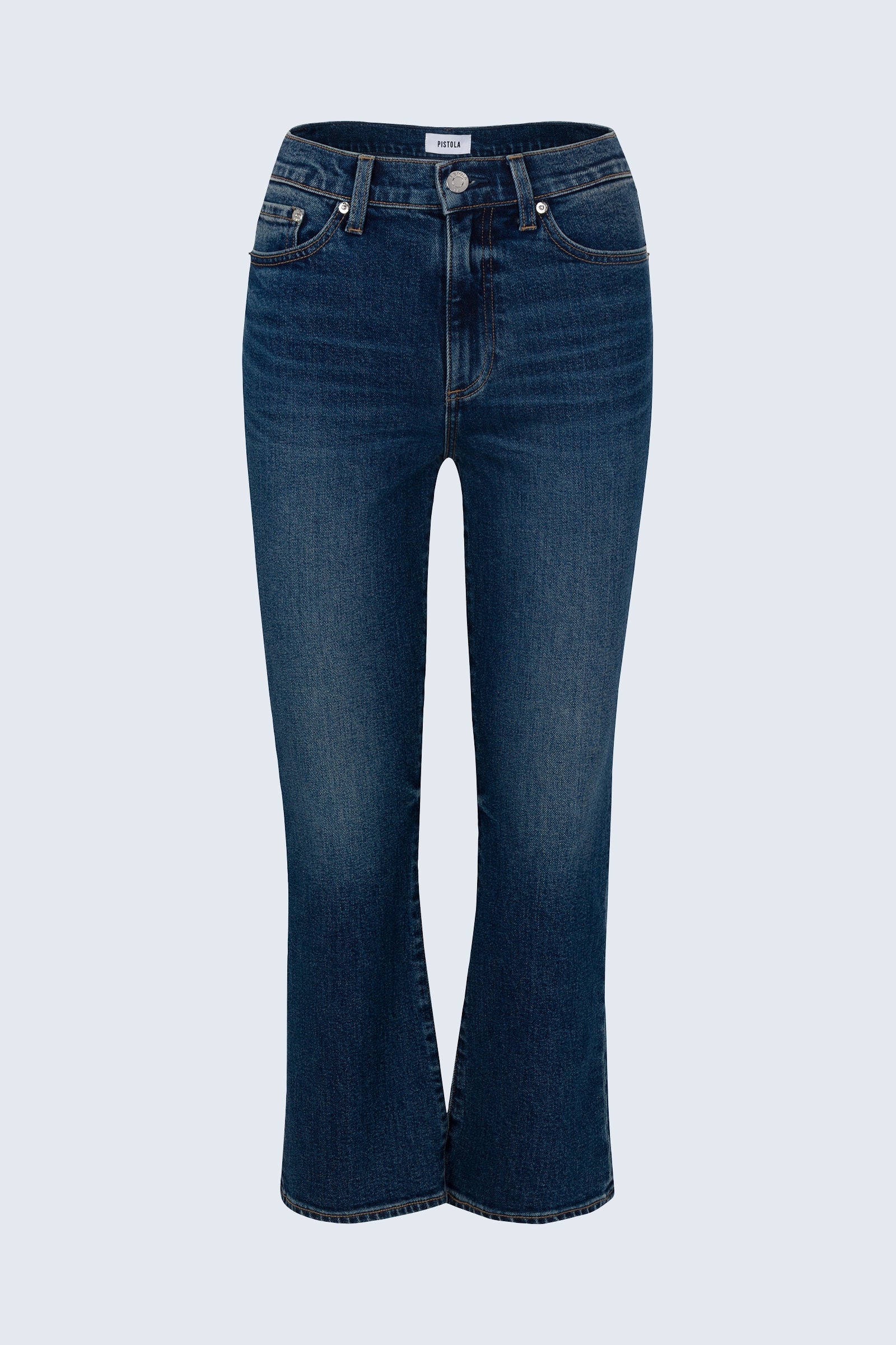 Lennon High Rise Crop Boot Jean