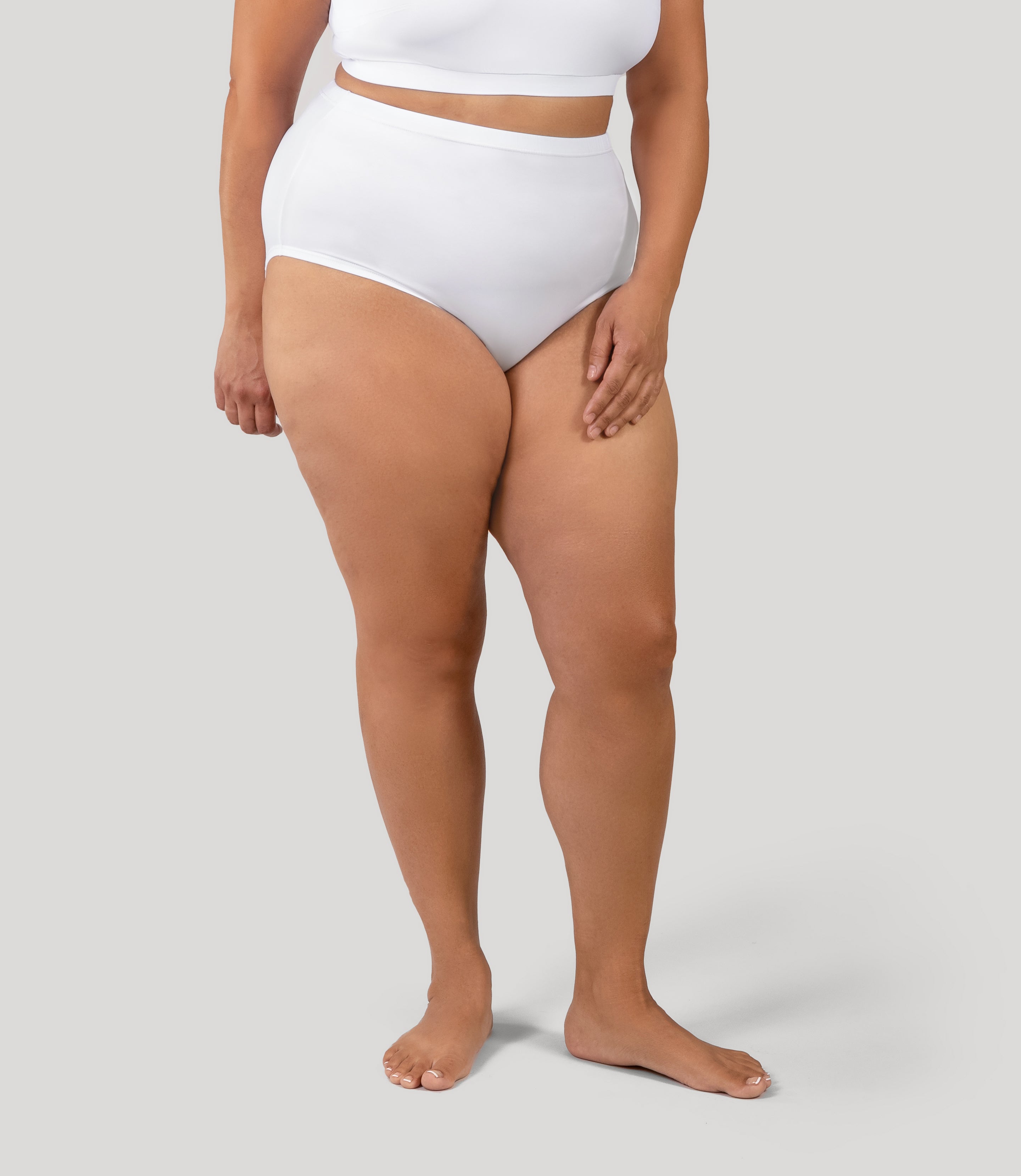 QuikWik Full Fit Brief, X White