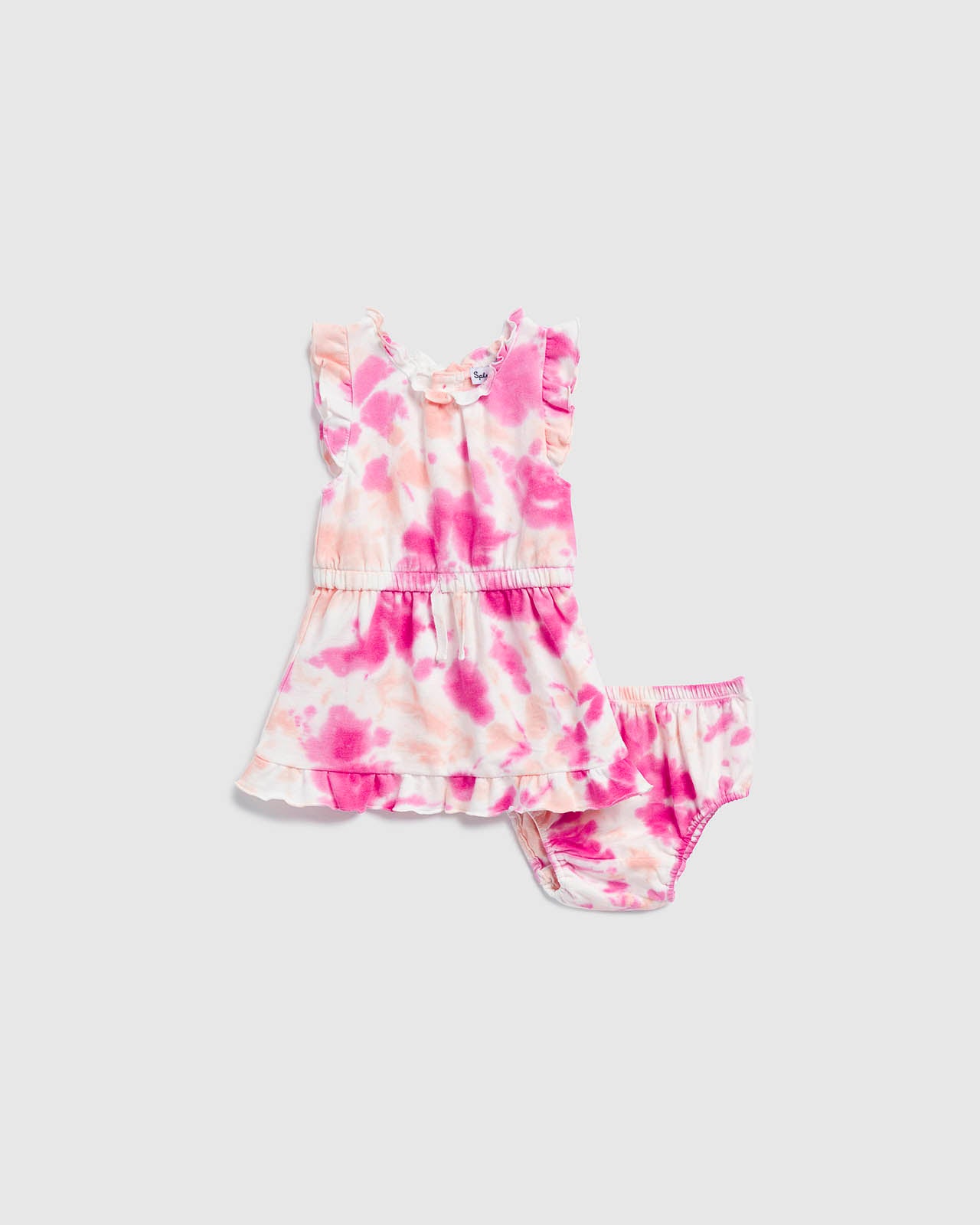 Splendid - Infant Girl Hibiscus Tie Dye Dress - Hibiscus Tie Dye