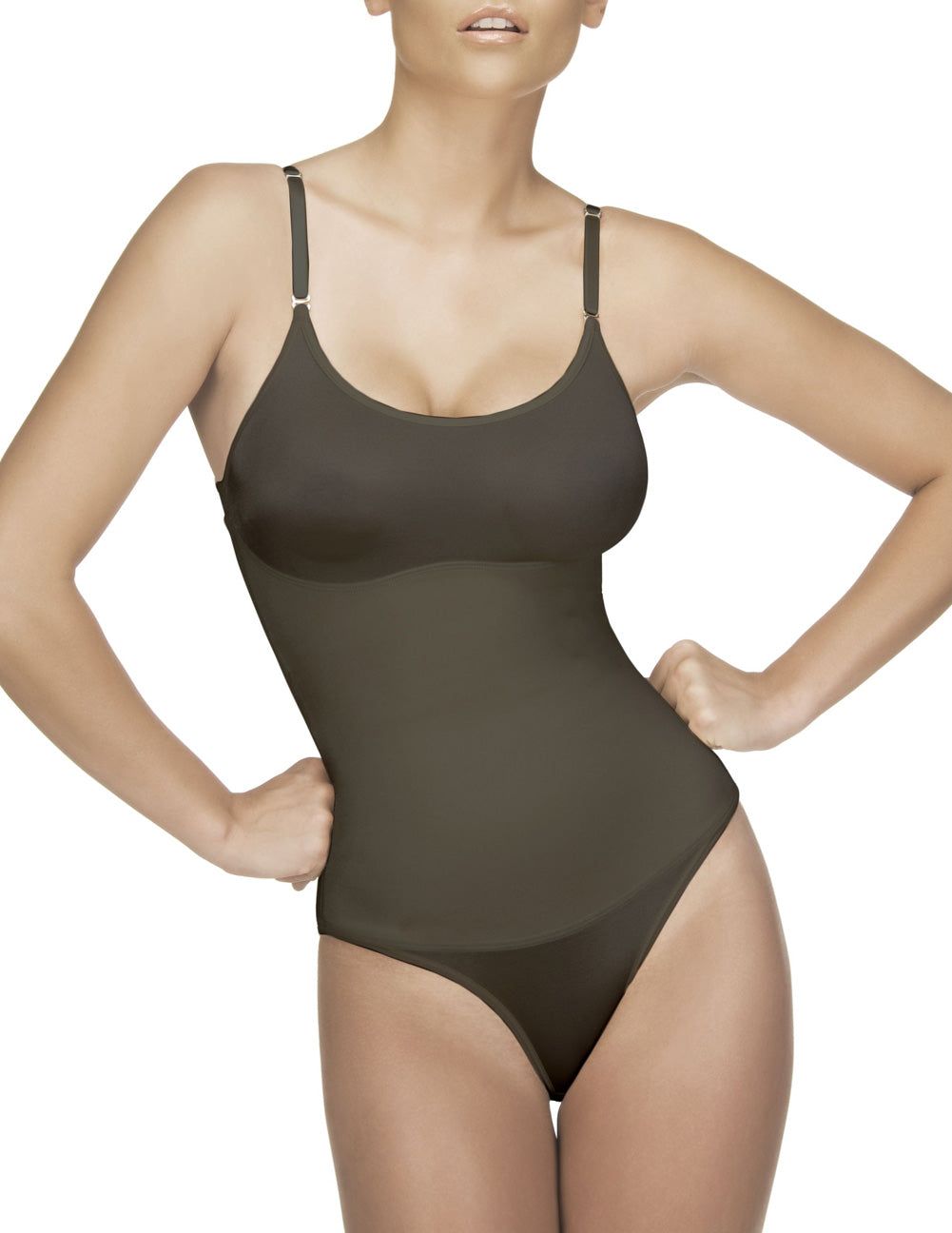Vedette Lea Bodysuit in Bikini - Black L