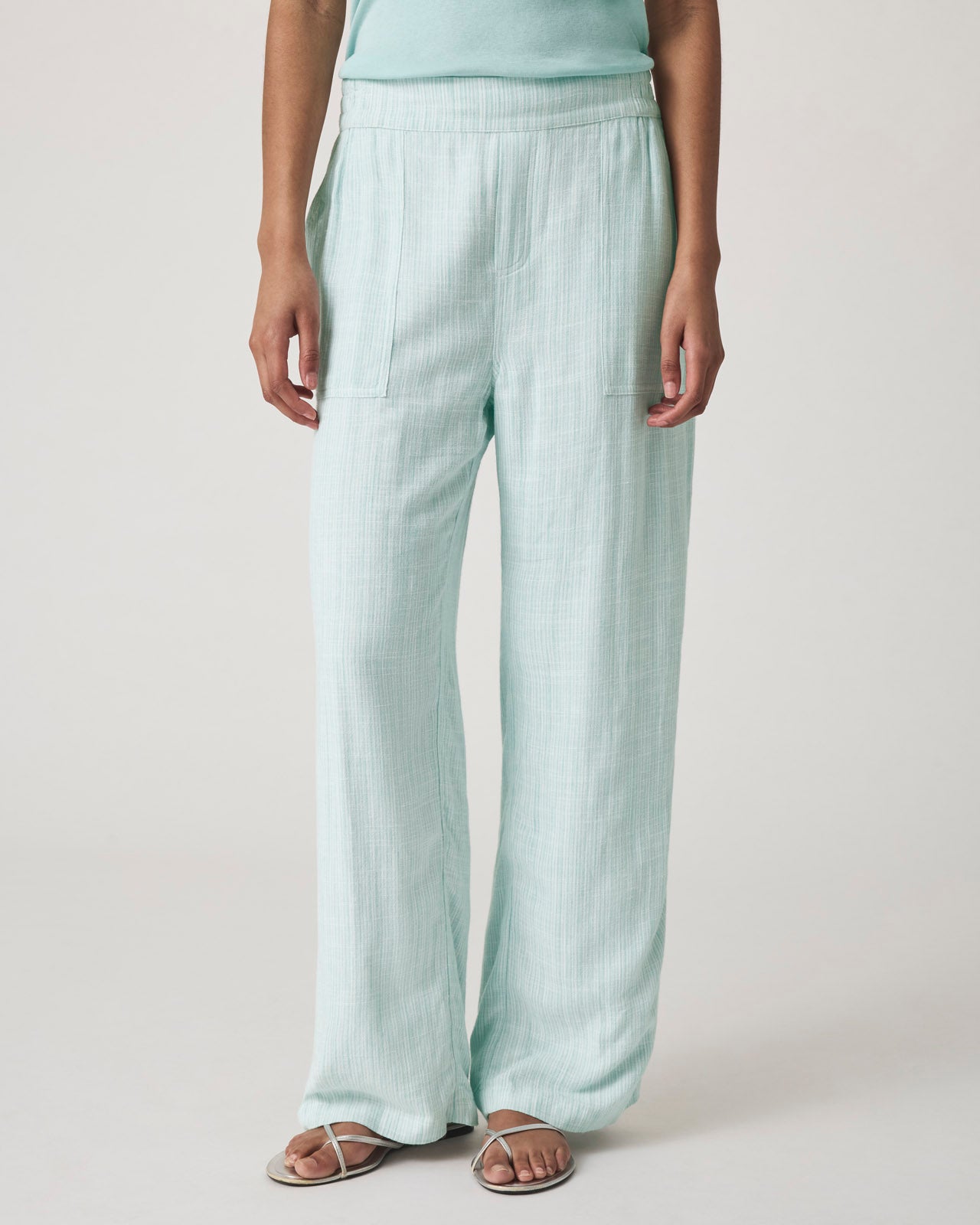 Splendid - Layla Linen Blend Stripe Pant