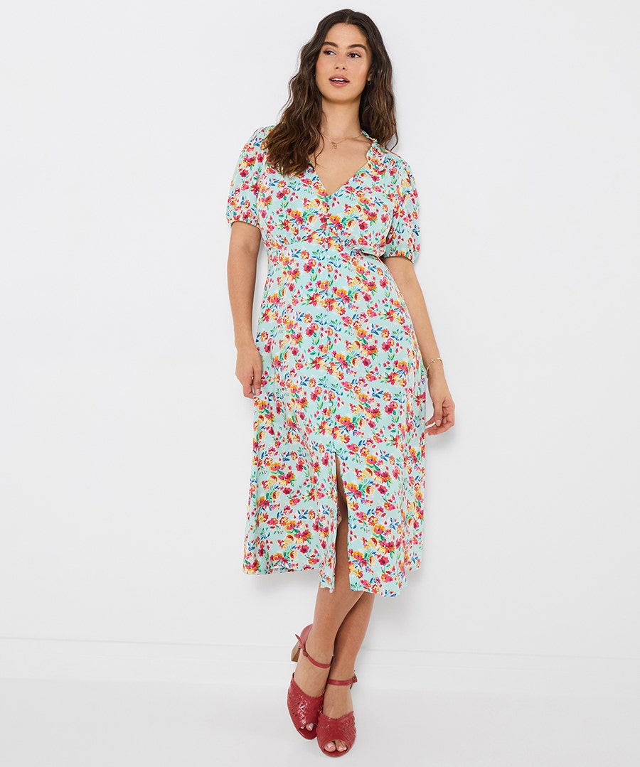 Women's Francesca Floral Tea Dress - Size - by Joe Browns