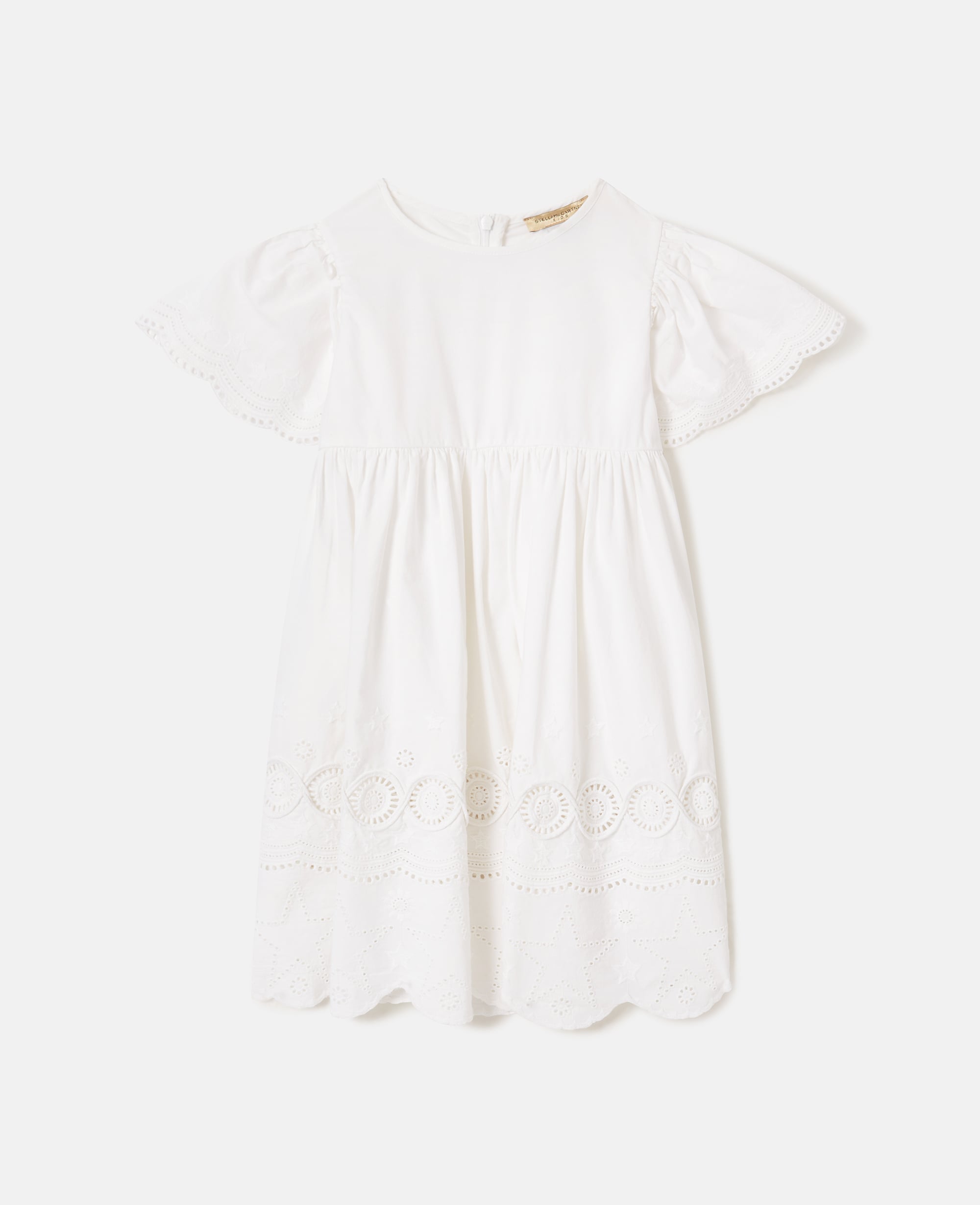 Stella McCartney - Short Sleeve Broderie Dress