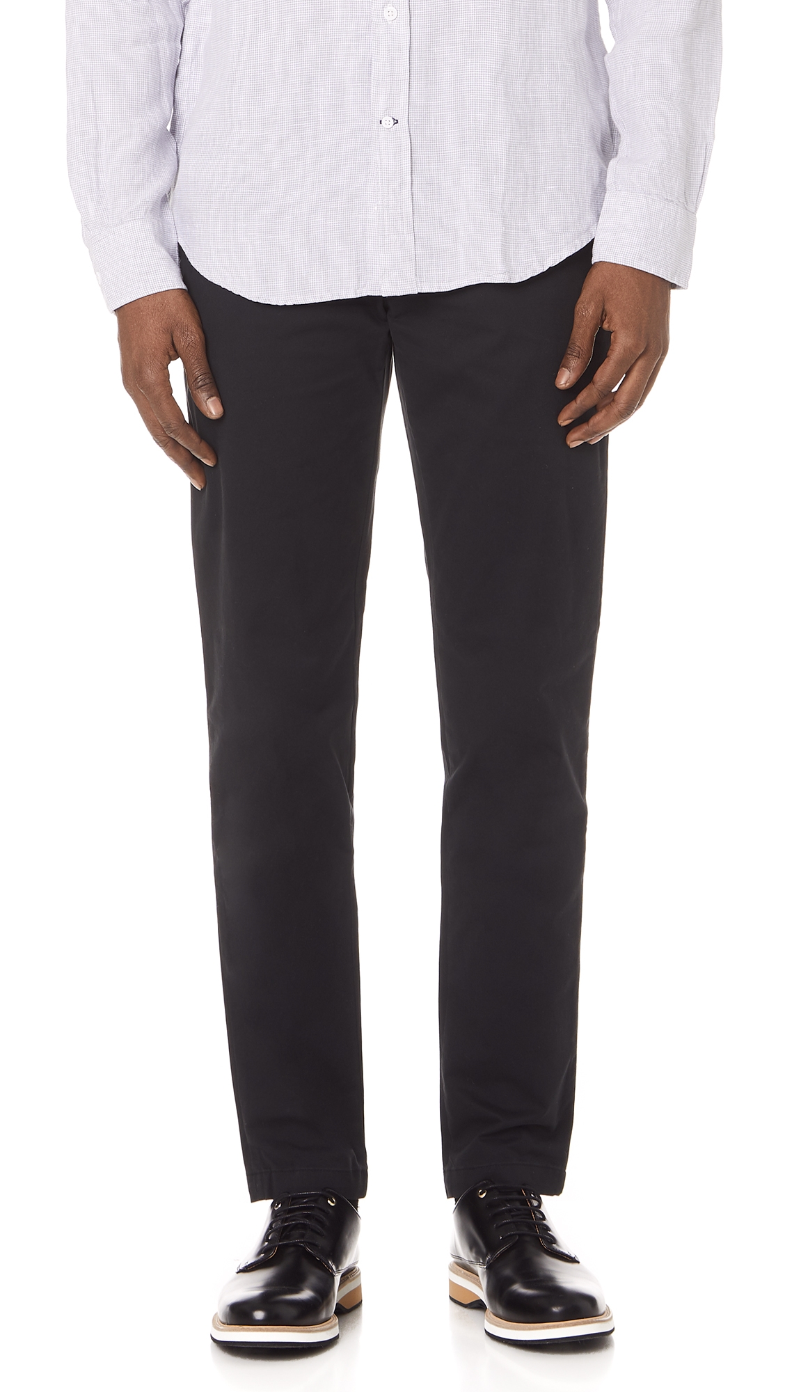 Club Monaco Connor Stretch Chinos Black