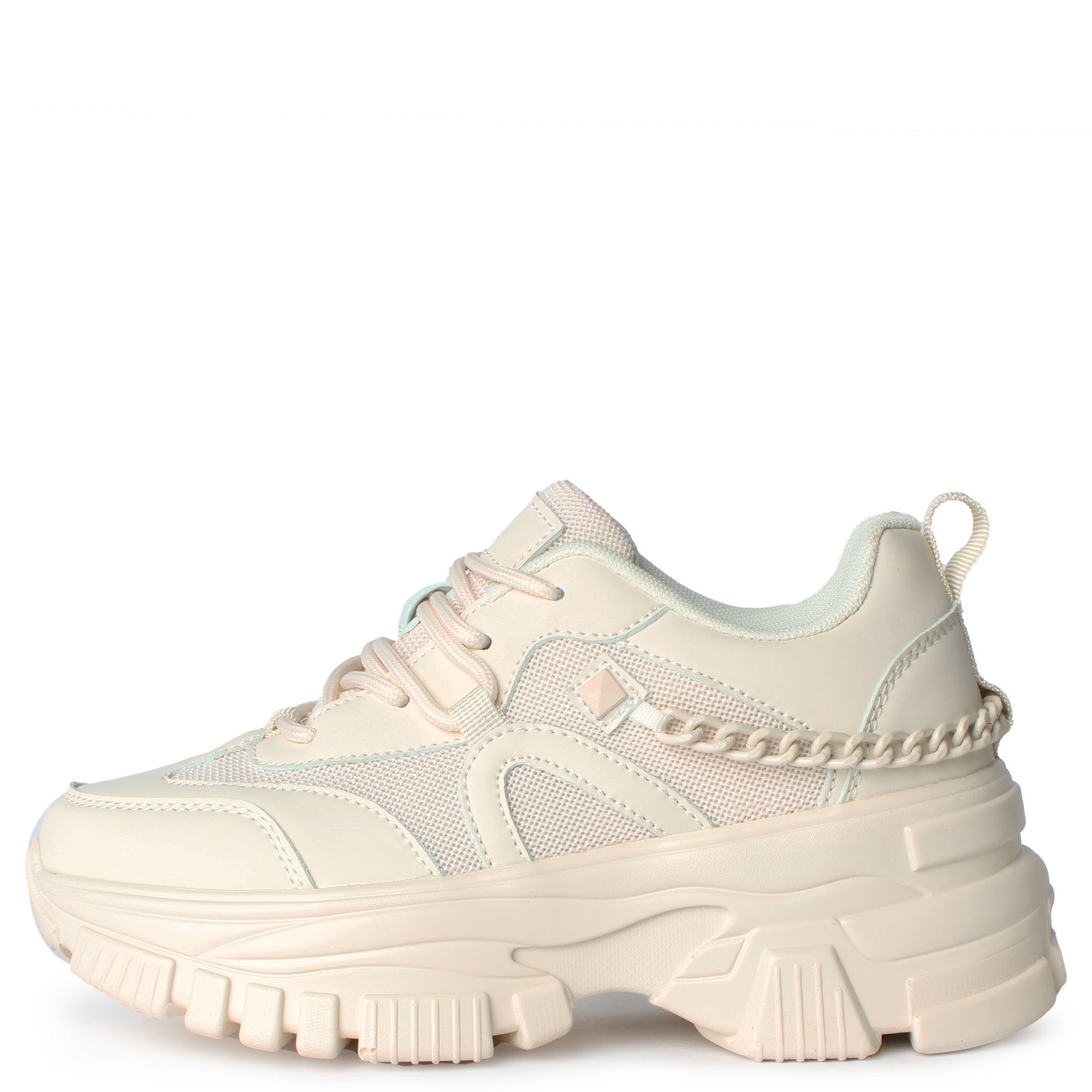 Women Platform Sneaker Beige Sneakers Beige