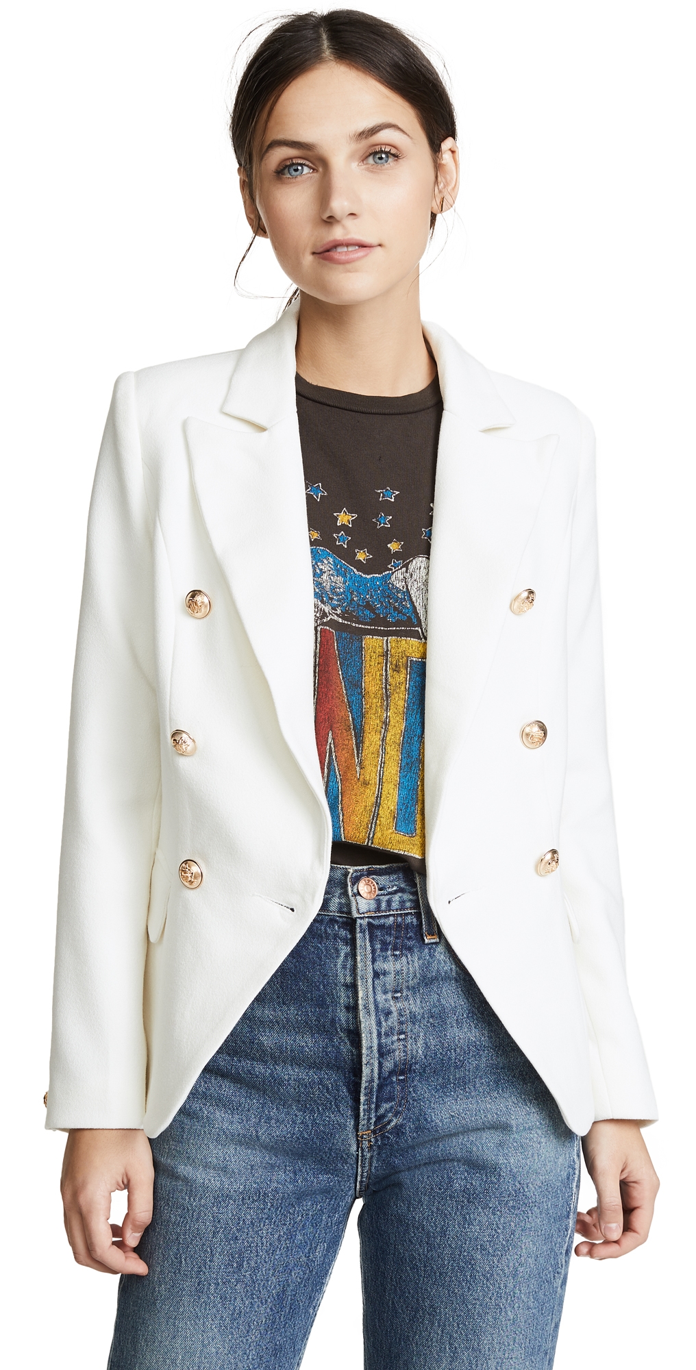 Lioness Palermo Blazer White X