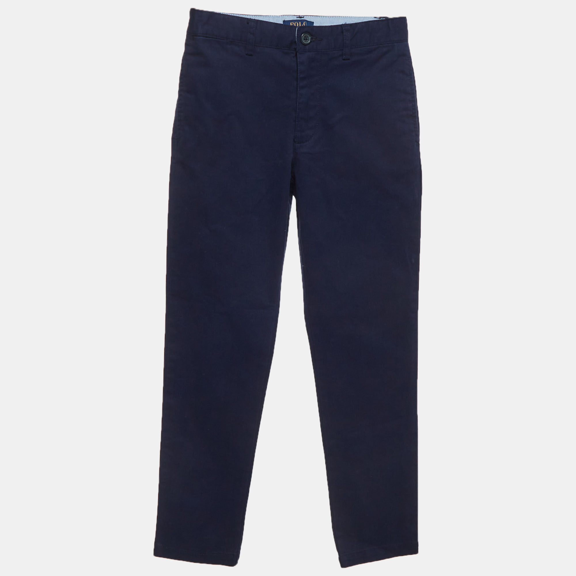 Polo Ralph Lauren Kids Navy Blue Cotton Twill Chinos Yrs