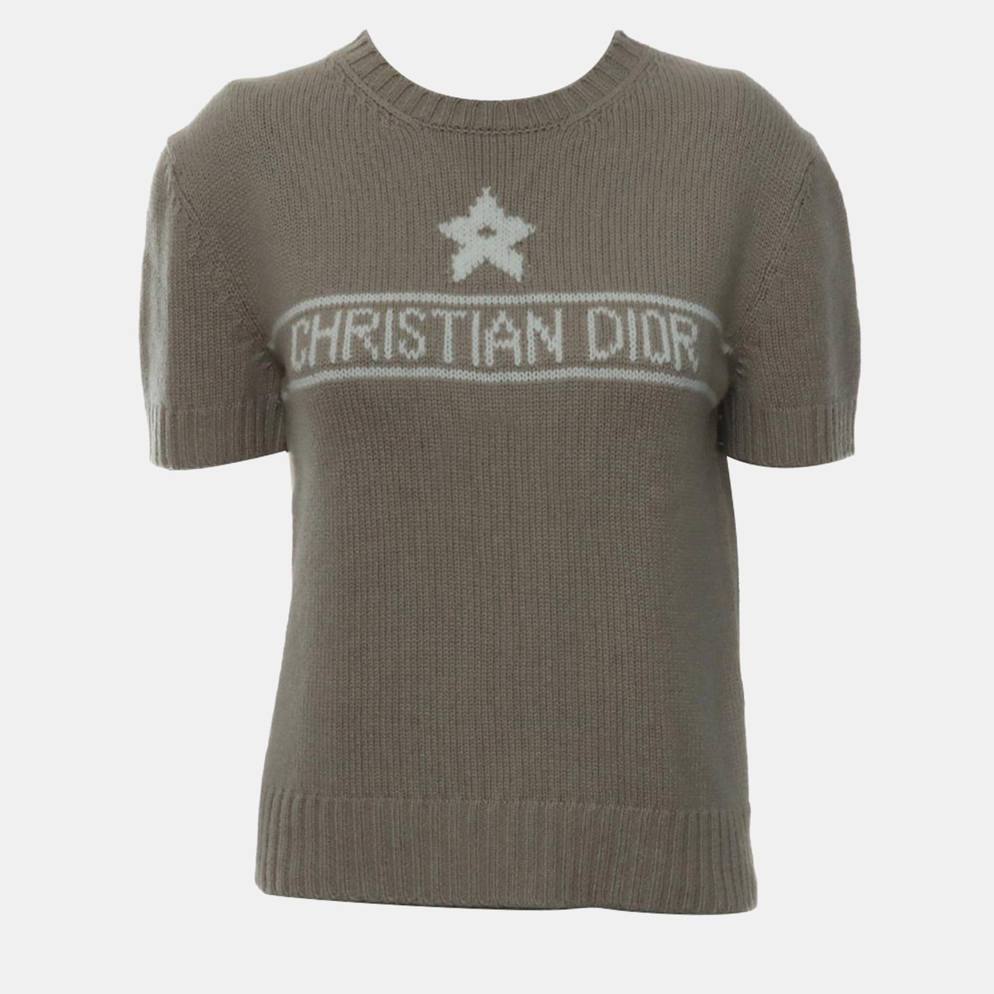 Dior Knitted Dioriviera Short Sleeve Top
