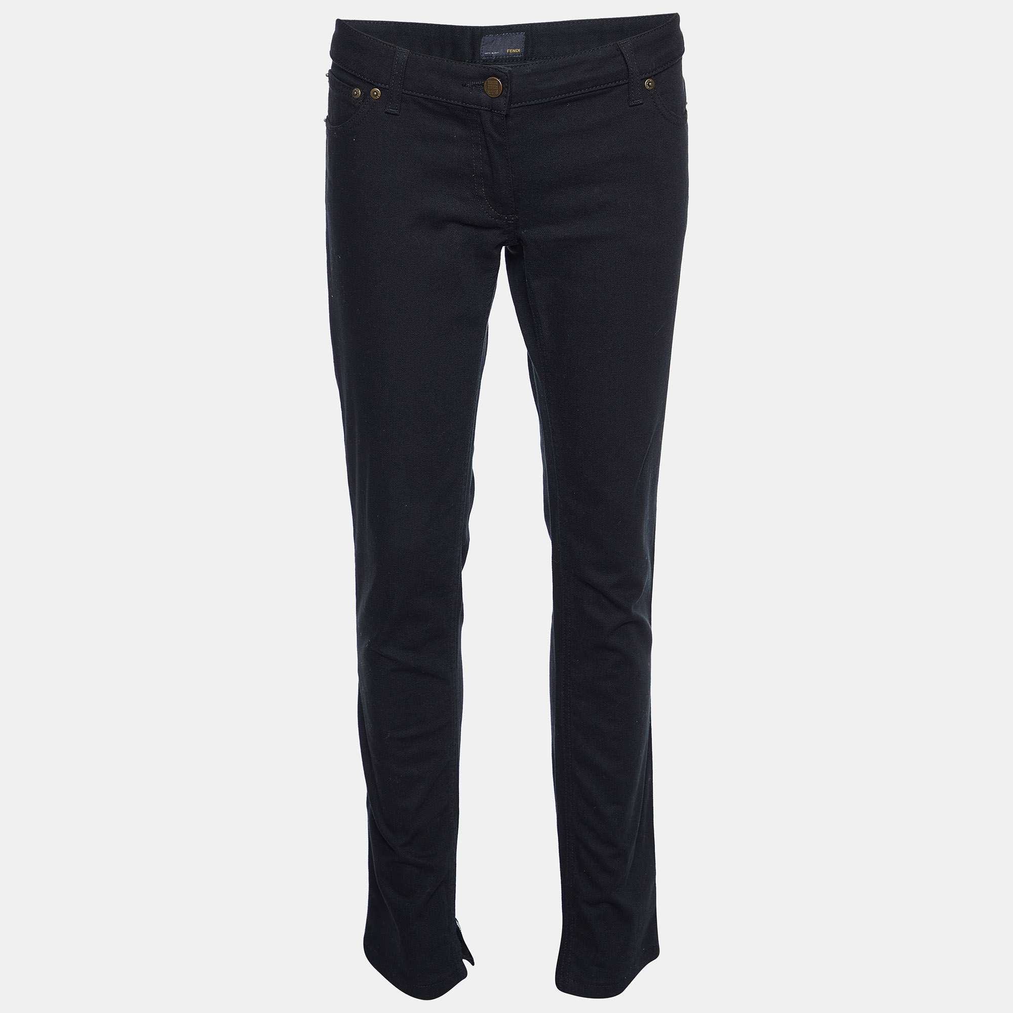 Fendi Black Denim Skinny Jeans