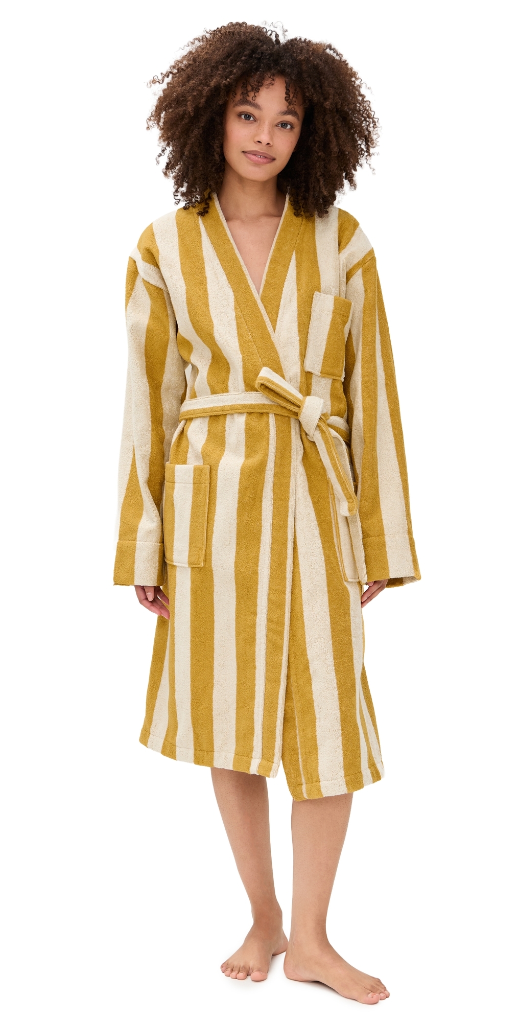 OAS Mustard Robe Mustard L