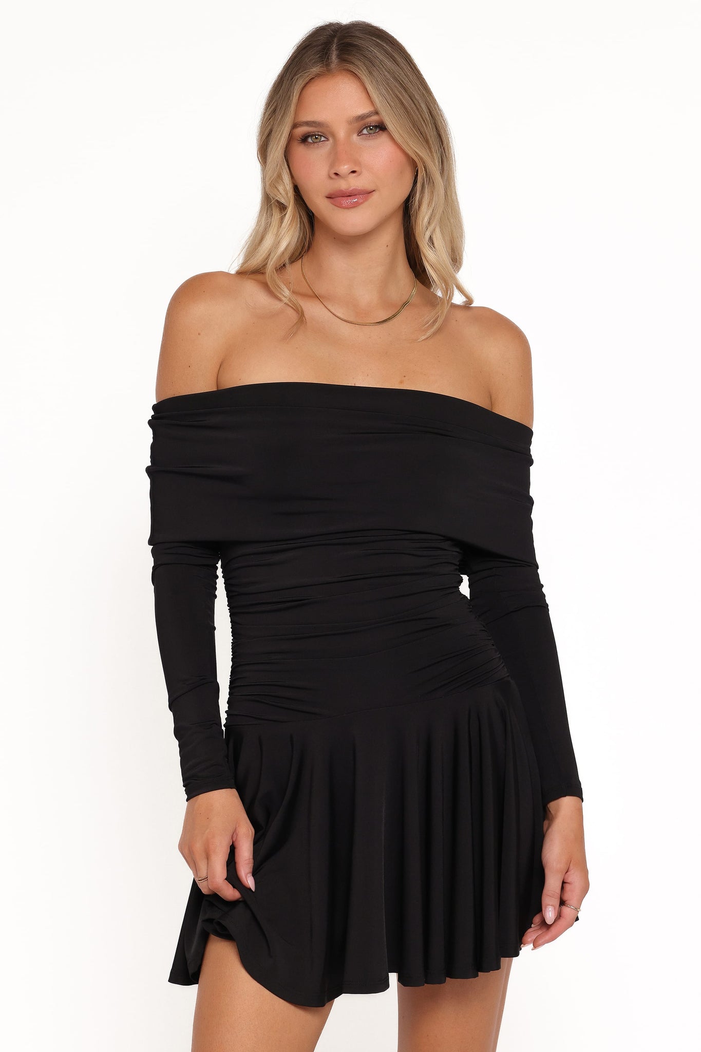 Messina Off Shoulder Mini Dress