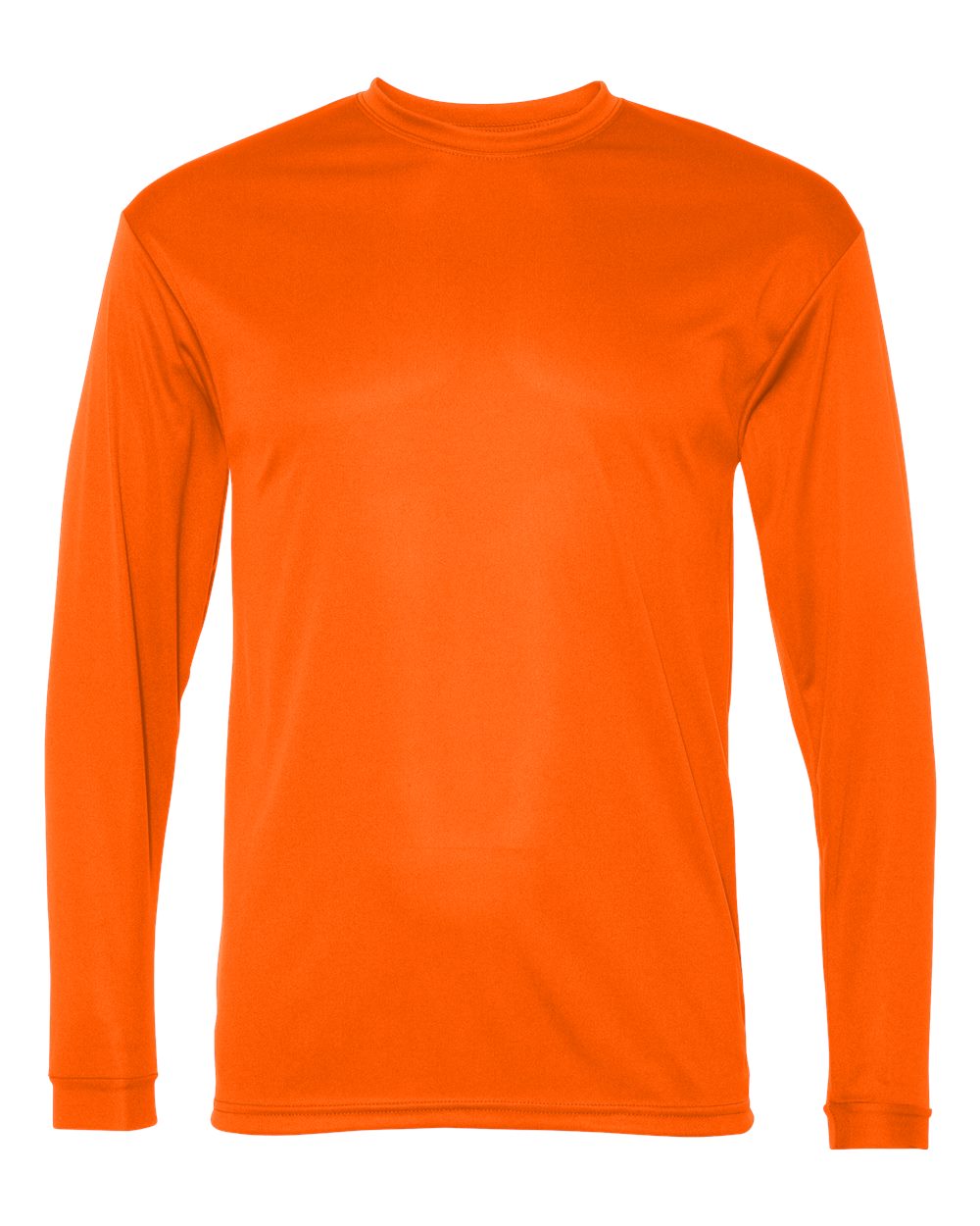 C Sport - - Performance Long Sleeve T - Shirt - Safety Orange -