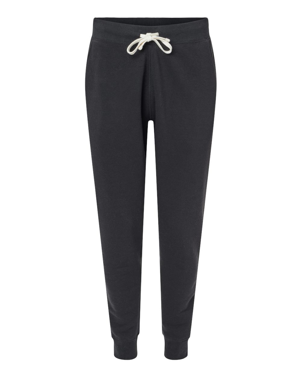 J. America - - Triblend Fleece Joggers - Black Solid -