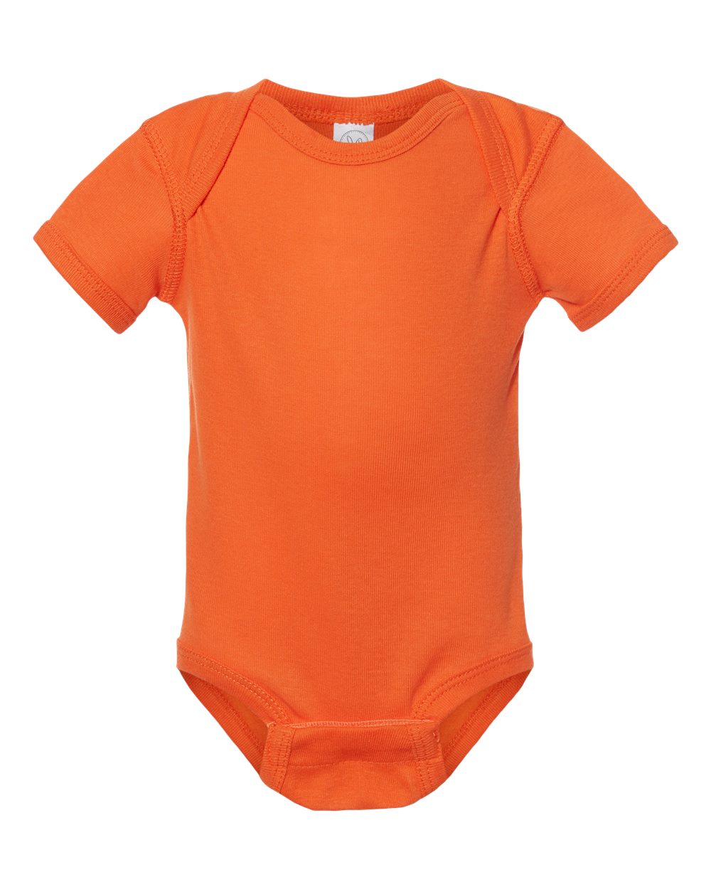 Rabbit Skins - - Infant Baby Rib Bodysuit - Orange