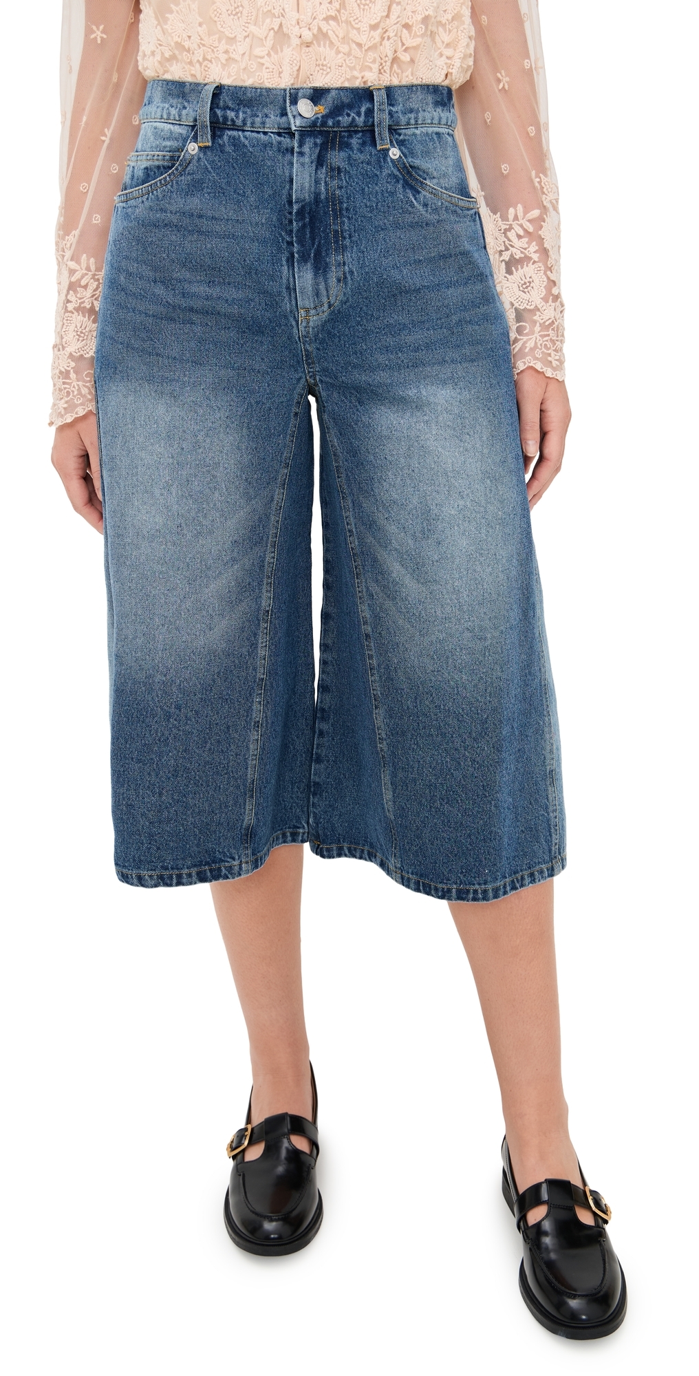 Sea Lyssa Denim Culottes Blue