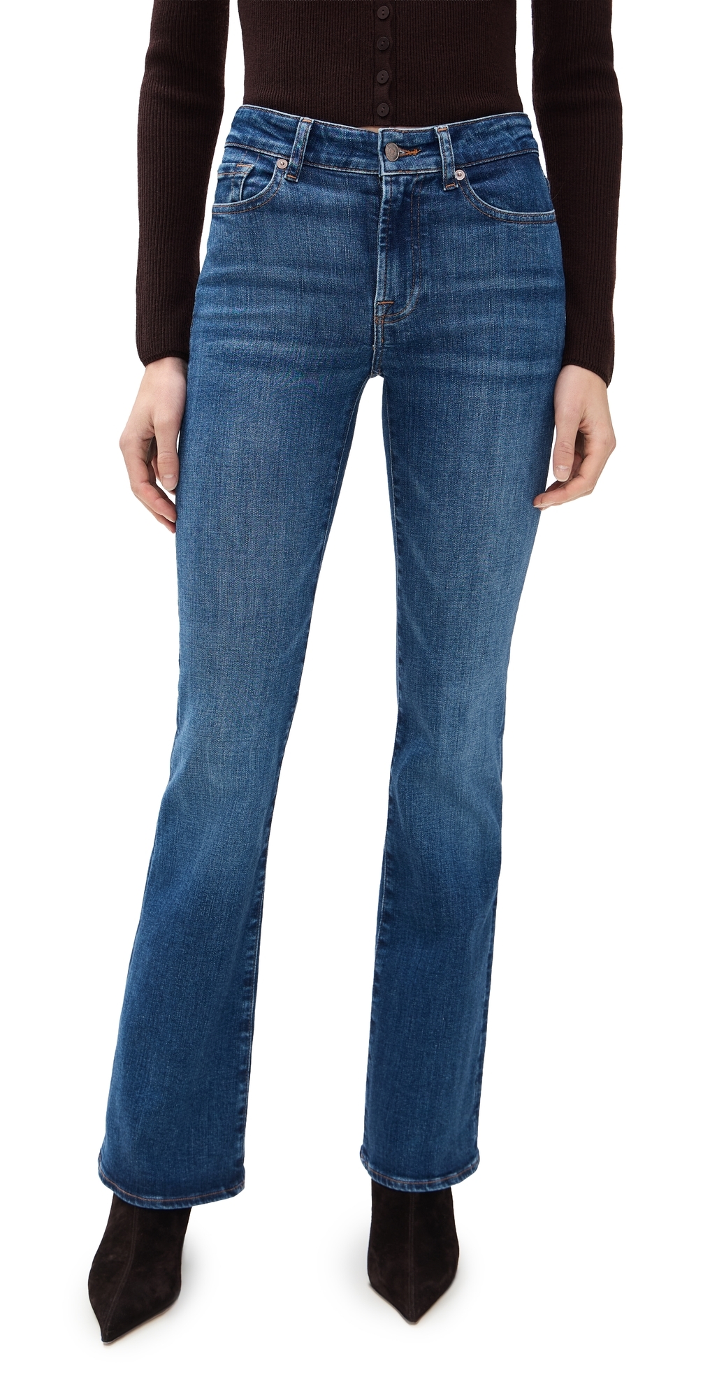 For All Mankind The Leggy Bootcut Jeans Moonwater