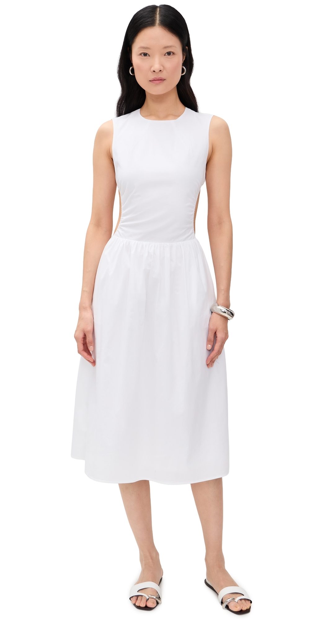 Solid & Striped The Sabine Dress Optic White