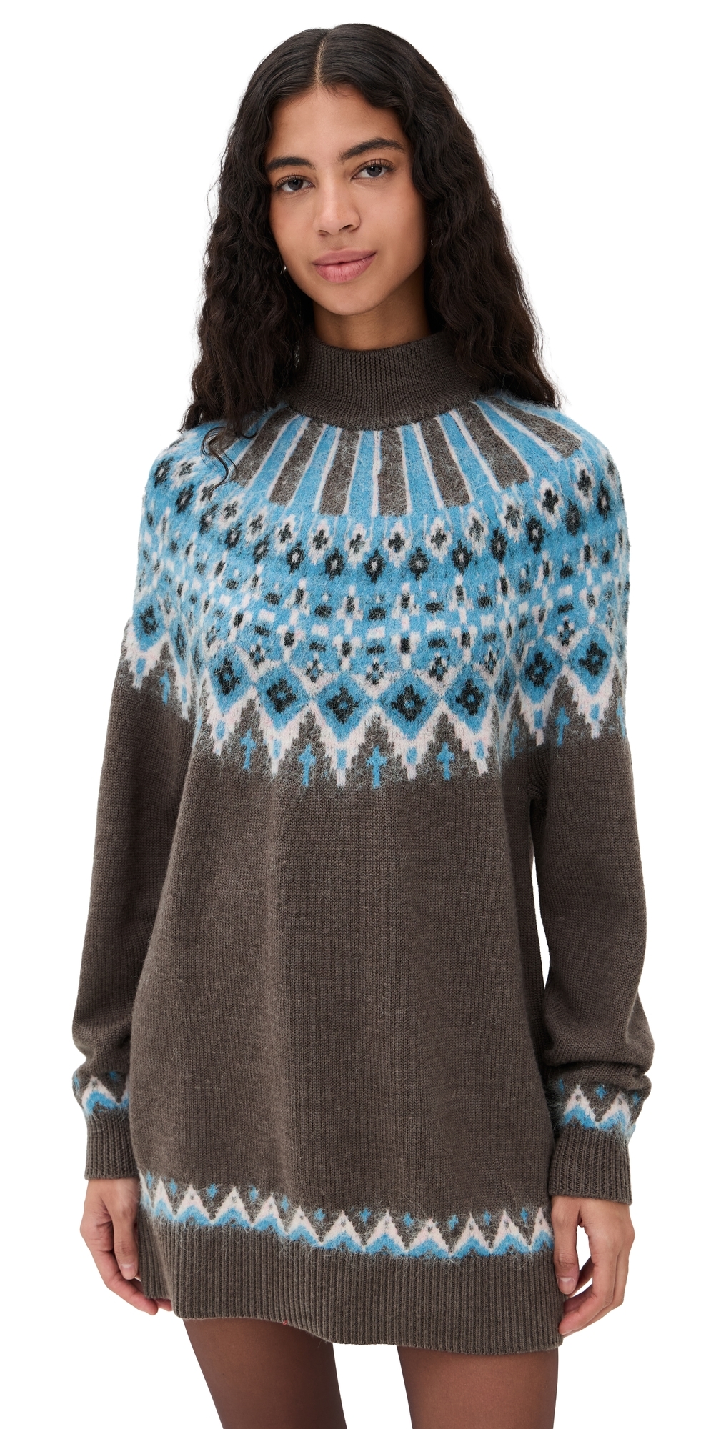 STAUD Liza Sweater Dress Banff