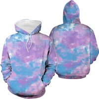 Tie Dye, Loungewear Set, Matching Hoodie And Sweatpants