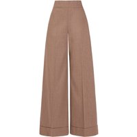 women's pants d.exterior - linen cangiant pant palace risv. - brown