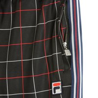 Winta Aop Cropped Pant Black Check Allover Women's Tracksuit Pants