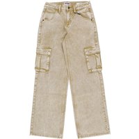 Women's Jeans W Go Aged Cargo Pant Go Aged White