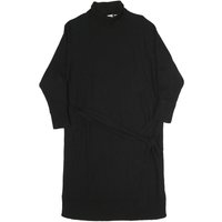 GAP Womens Black Cotton Roll Neck Sweater Dress Knit Long Sleeve S Comfortable