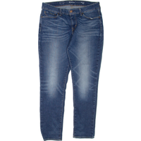 LEVI'S Demi Curve Womens Jeans Blue Regular Skinny Stone Wash W L