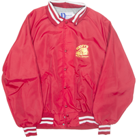 DUNBROOK Oregon Mens Varsity Jacket Red Nylon A
