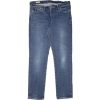 LEVI'S BIG E Jeans Mens Blue Slim Straight Stonewash W L