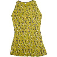 WHITE STUFF Womens A-Line Dress Yellow Floral Long Sleeve Midi