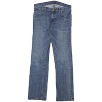 VANS Womens Jeans Blue Regular Straight Denim W L Classic Zip Closure