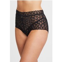 Lacy High Waist Brief - S REGT